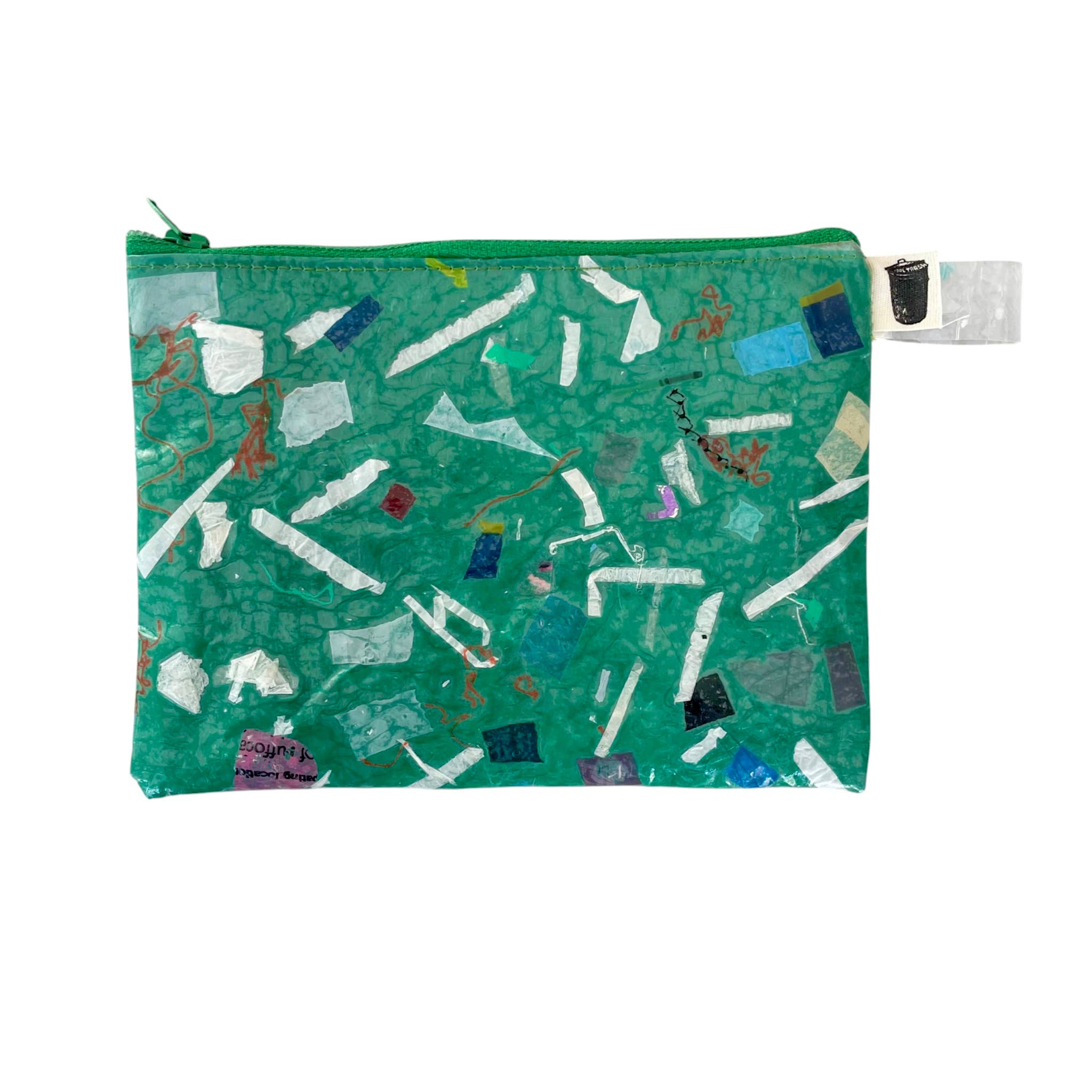 Cool Trash – wholesale Pouch – Unisex – Medium Recycled Plastic Confetti Pouch4