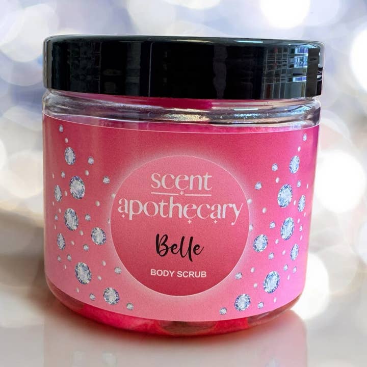 Belle Body Scrub for wholesale by Scent Apothecary