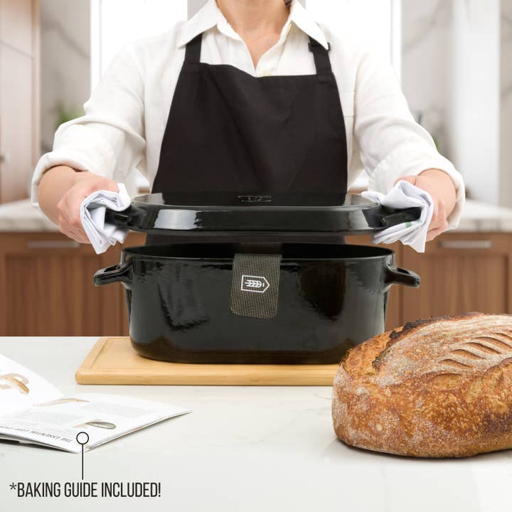 Kook - Wholesale Cooking Pot - Kook Dutch Oven with Lid, Enameled Cast Iron, 3.4 qt30