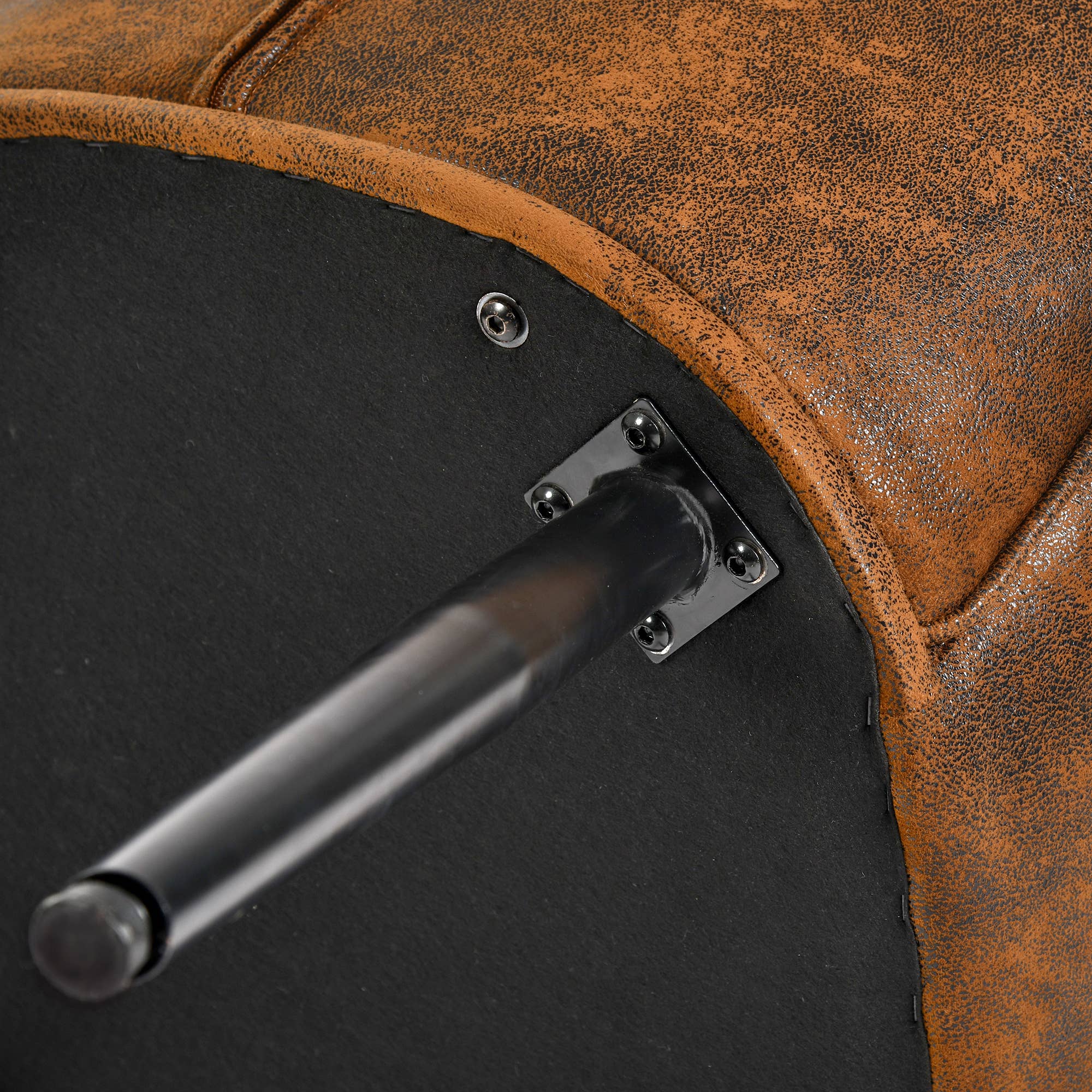 HOMYCASA DESIGN INC - Wholesale Chair - Modern Tufted Accent Chair with Suede Finish in Brown13