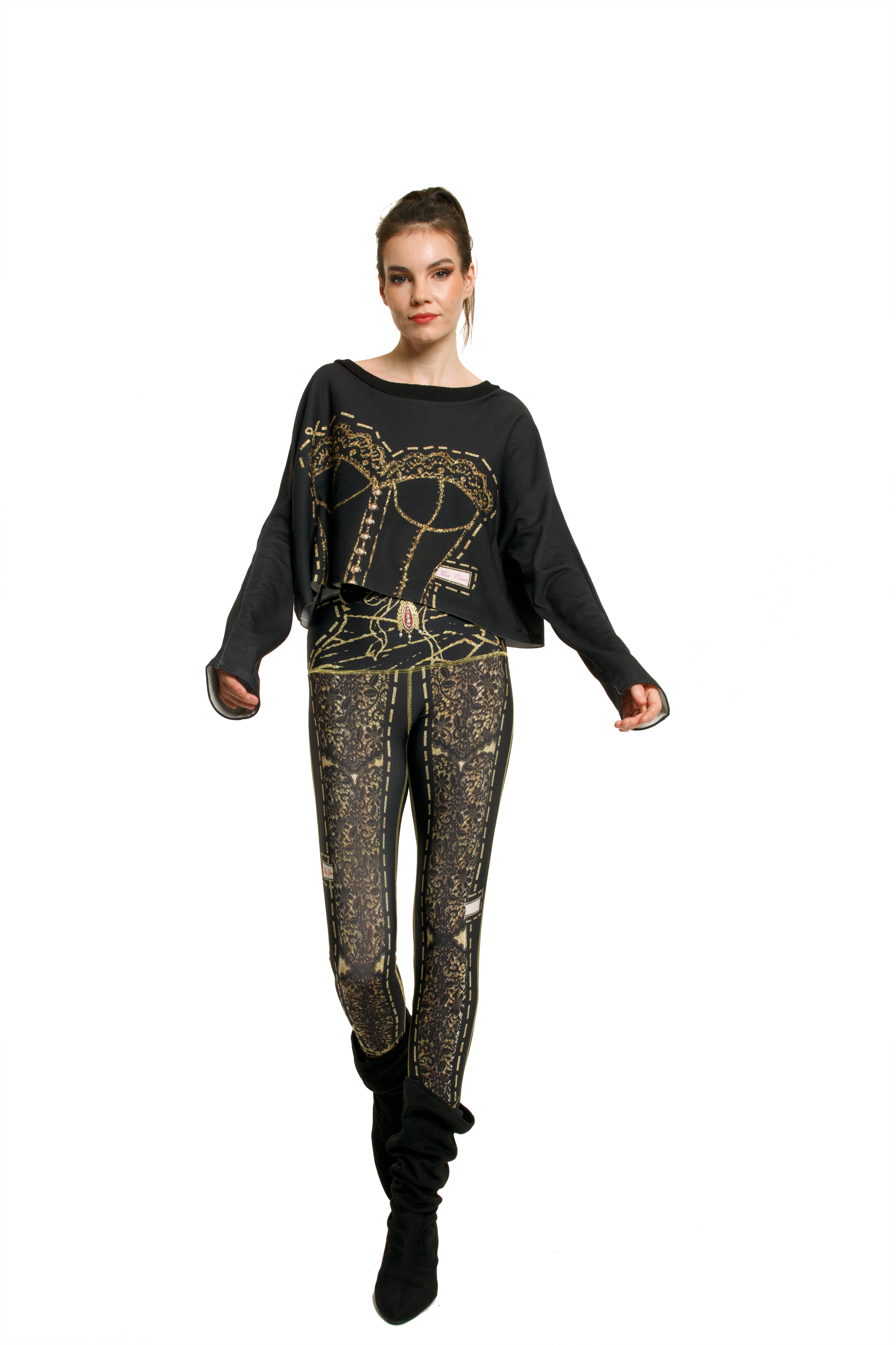 Multi color Black Comfort Leggings - Paper Dolls for wholesale on Faire5