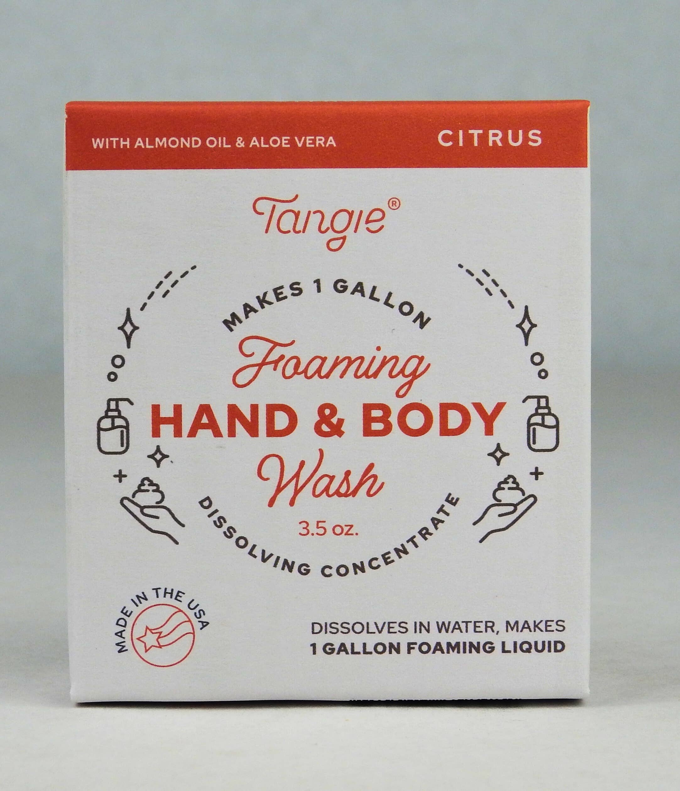 Tangie LLC - Wholesale Hand Soap/Wash - Foaming Hand & Body Soap Bar – 1 Gallon Refill, 4 Scents2