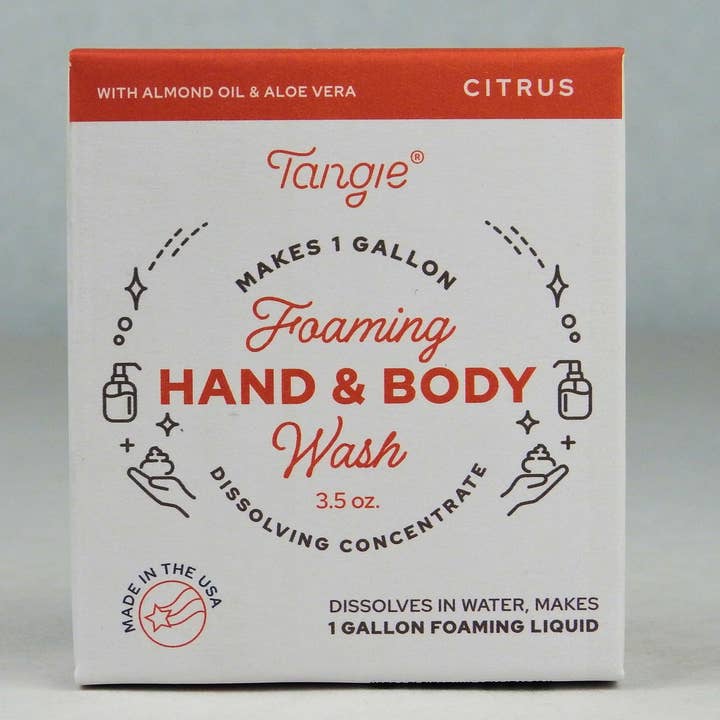 Tangie LLC - Wholesale Hand Soap/Wash - Foaming Hand & Body Soap Bar – 1 Gallon Refill, 4 Scents2
