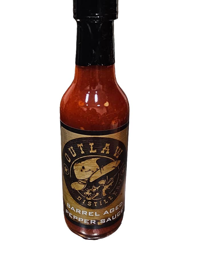 Barrel Aged Red Bourbon Whiskey Pepper Sauce for wholesale by Z's Hot Sauce