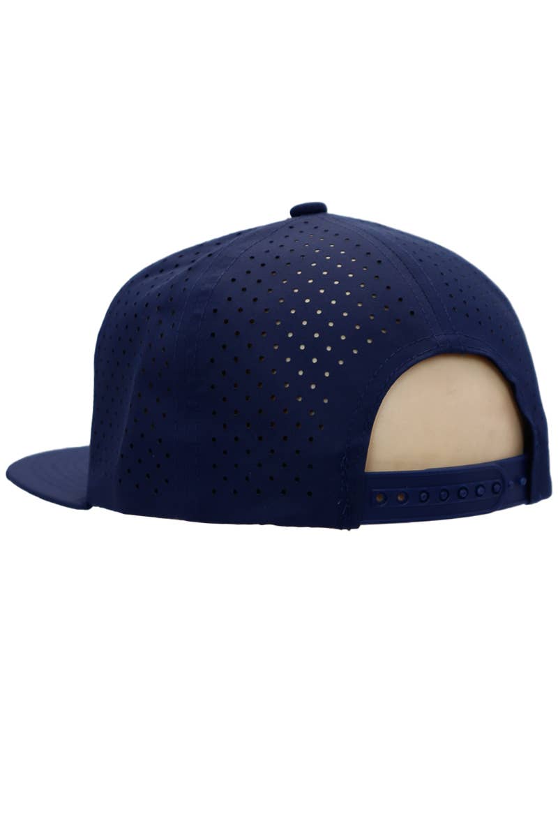 Cap Zone – Boné - Unissexo por atacado – Boné Snapback 7 Painéis com Frente Colorida e Perfurações Digitais2