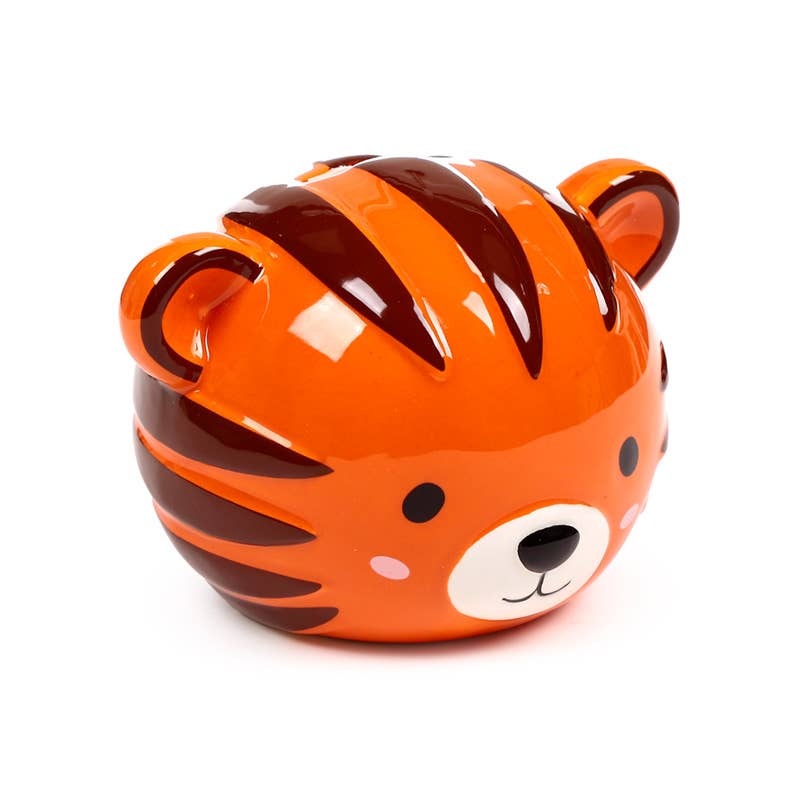 Puckator Ltd – wholesale Money/piggy bank – Adoramals Alfie the Tiger Ceramic Money Box1