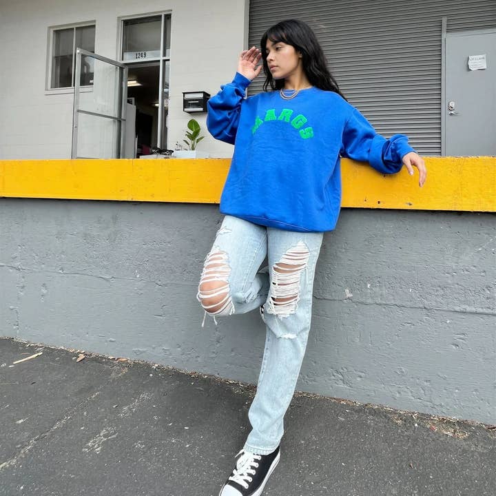 Margs tröja med pufftryck för wholesale av House of Lulu