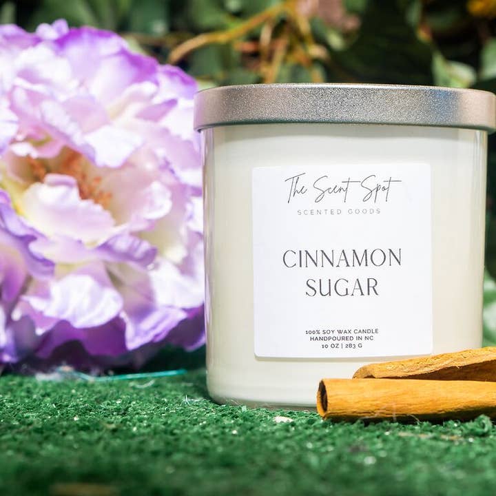 Cinnamon Sugar Candle for wholesale by The Scent Spot