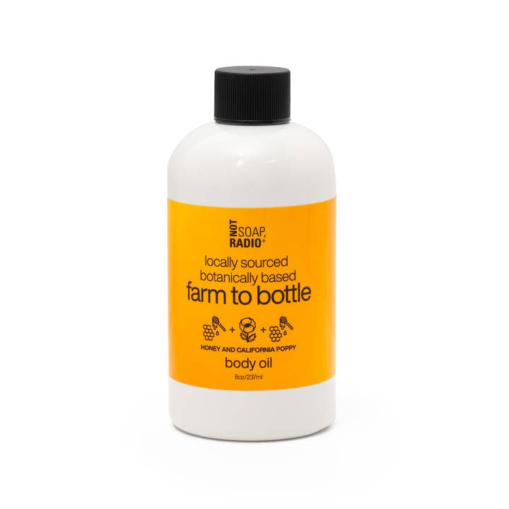 Not Soap, Radio - Wholesale Bath/Body Oil - honey and california poppy <b>body oil</b>1