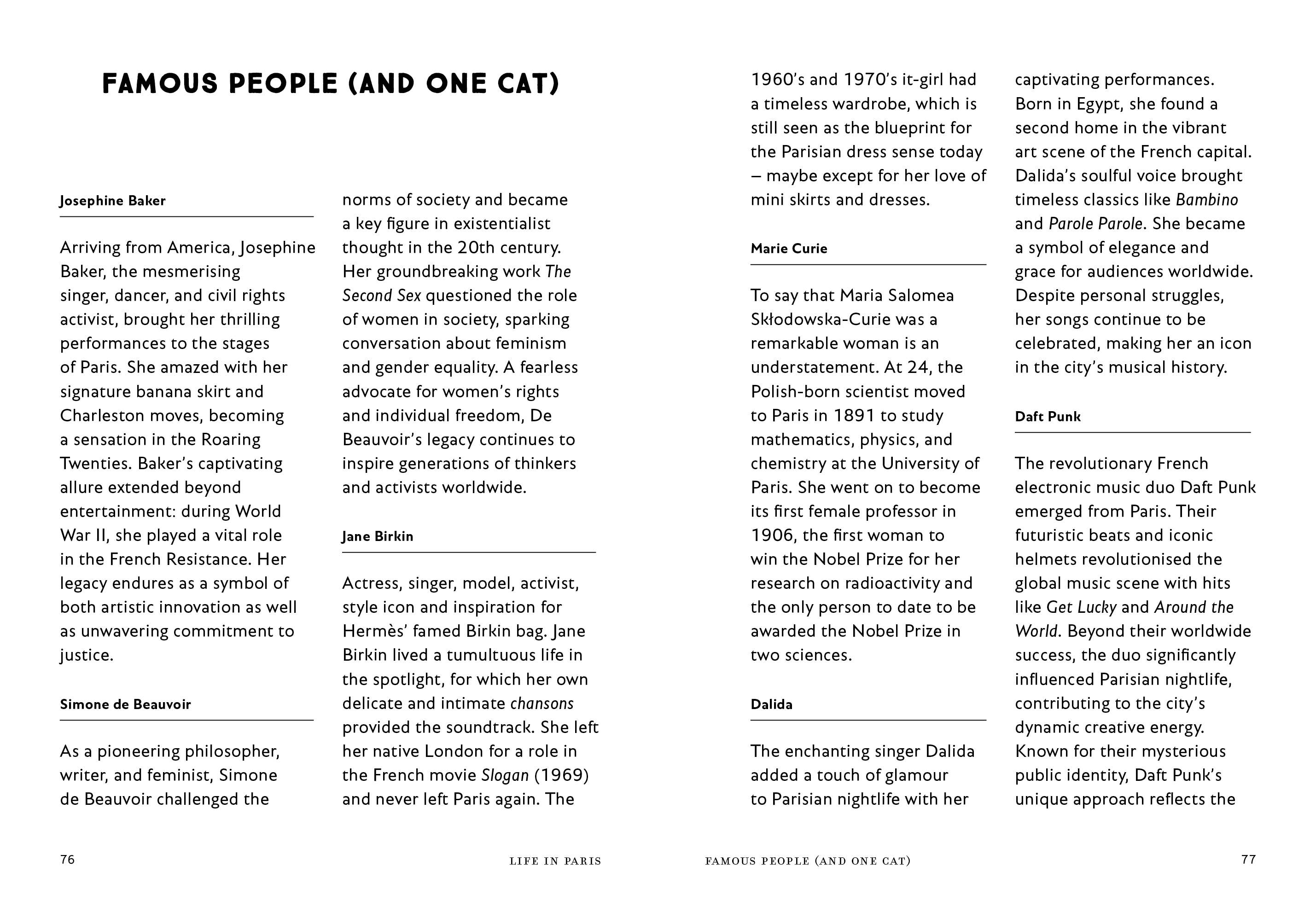 mo’media - Wholesale Travel Book - The Paris Guide3