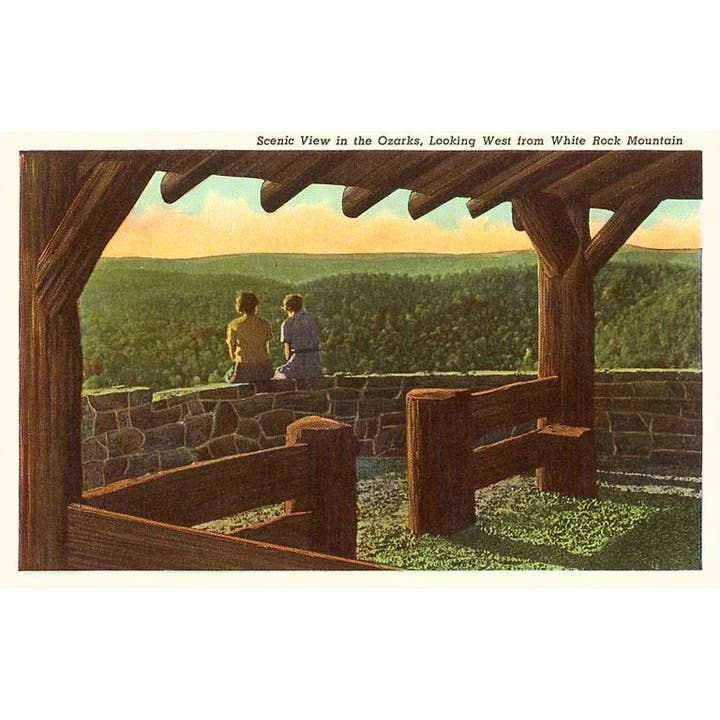Found Image Press - Wholesale Postcard - Postcard AR-37 Ozark Mountains