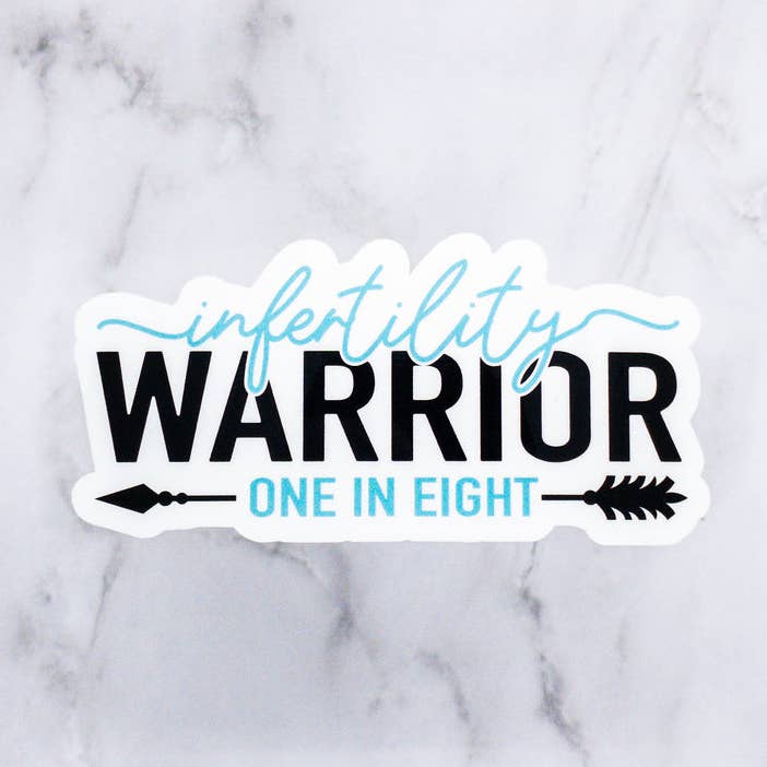 Infertilitet Warrior Sticker for engroshandel hos MaMarie & Co.