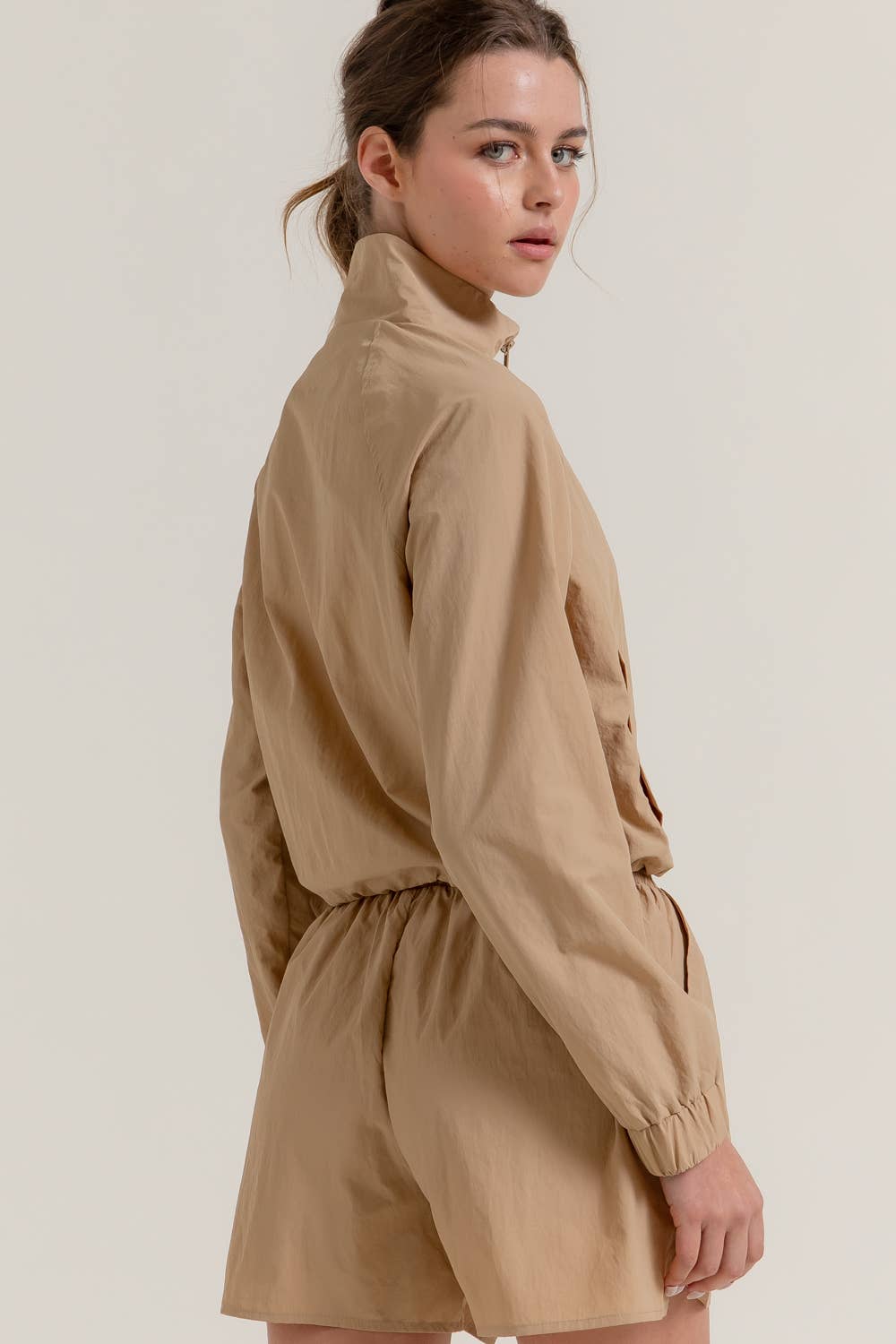 Active Basic | Active USA - Vente Veste de sport – femme - Anorak de sport à manches longues et coupe courte18