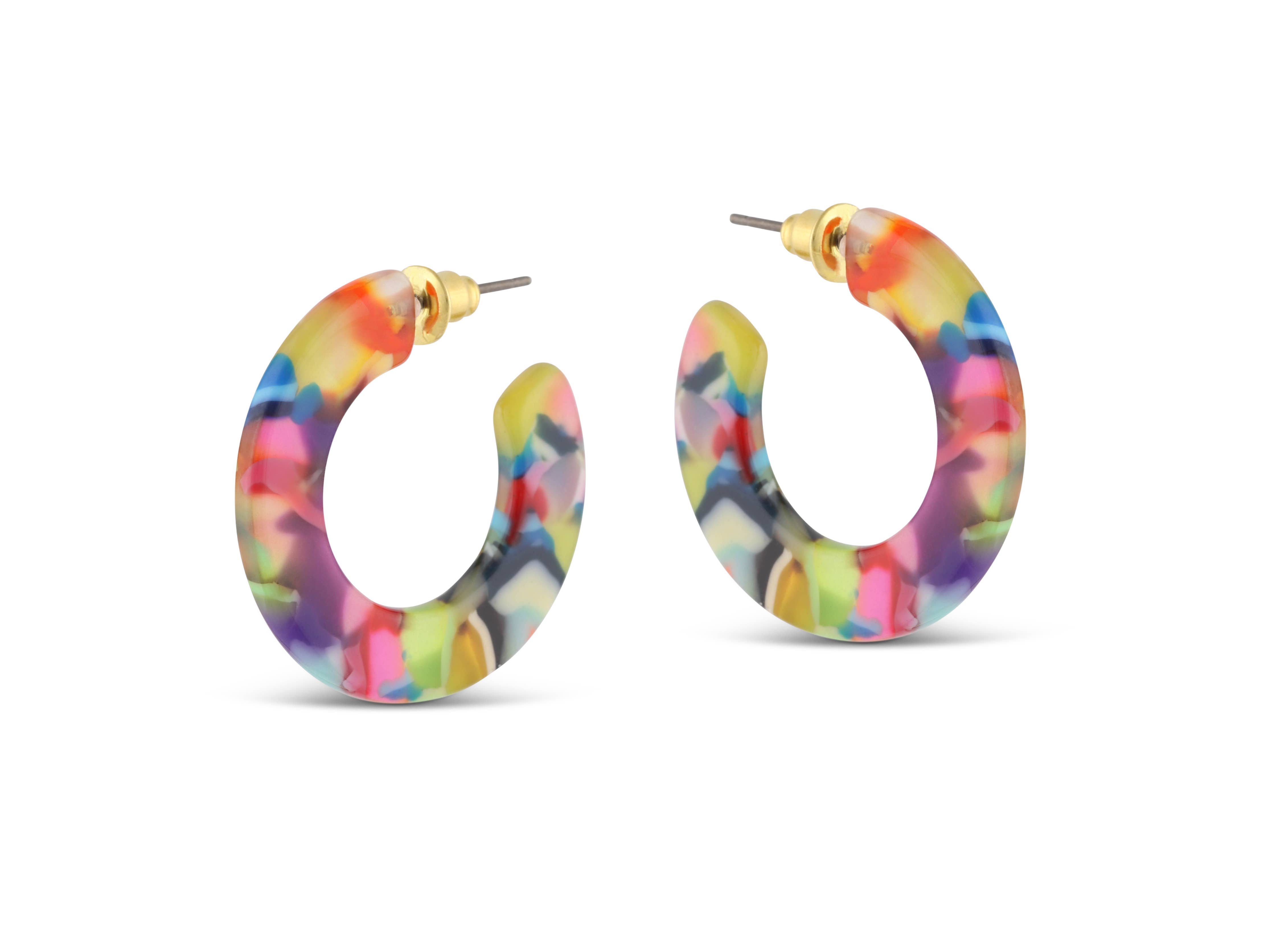 Big Metal London – wholesale Hoop earrings – Jessica Tiny Cut Out Hoop Earrings1
