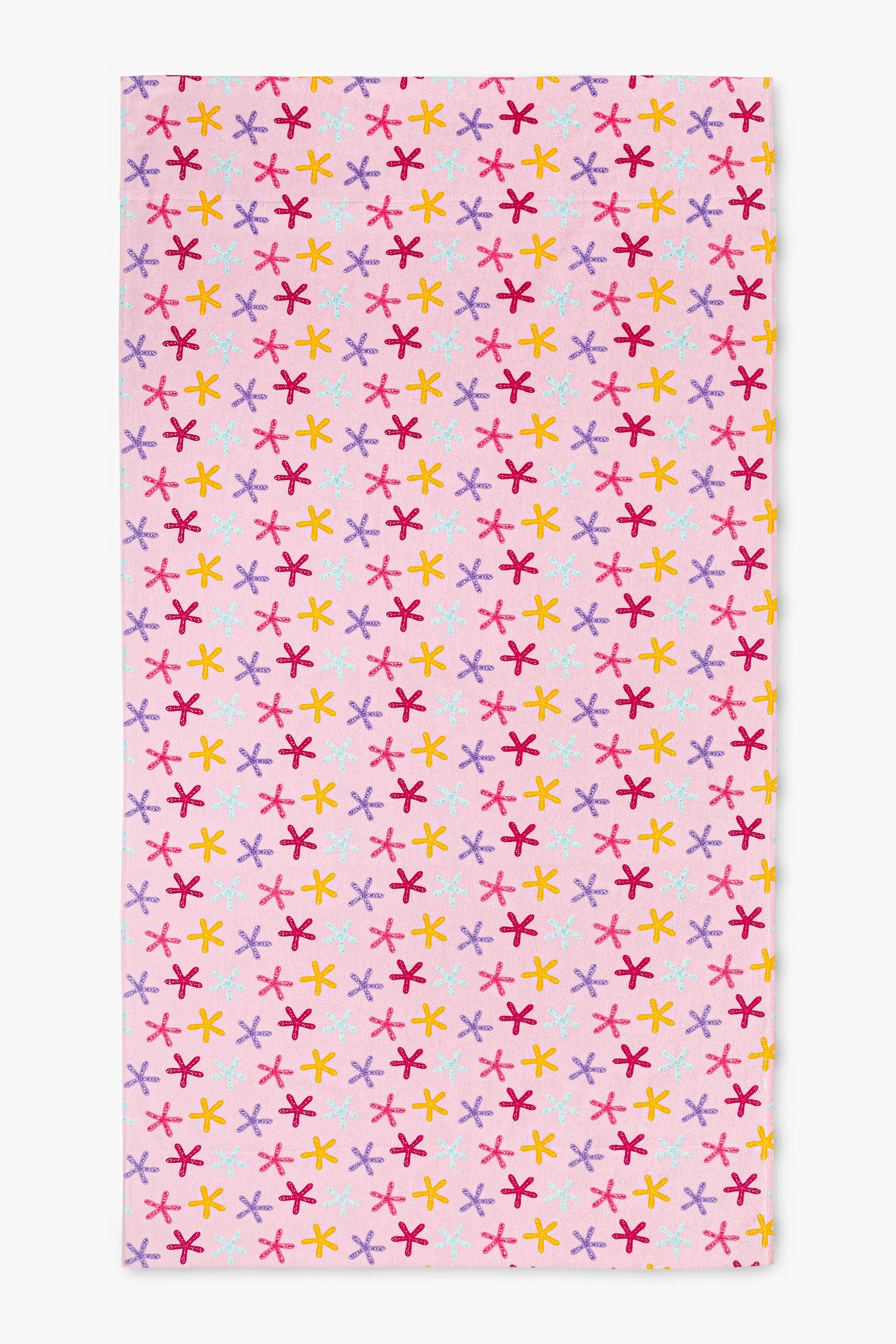 Monica + Andy - Wholesale Beach Towel - Terry Beach Towel_Colorful Starfish
