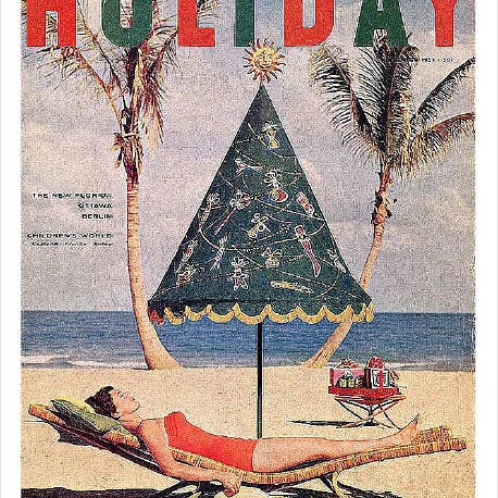 Julkort 1955 - Julkort för wholesale av The Retrospect Group Collection