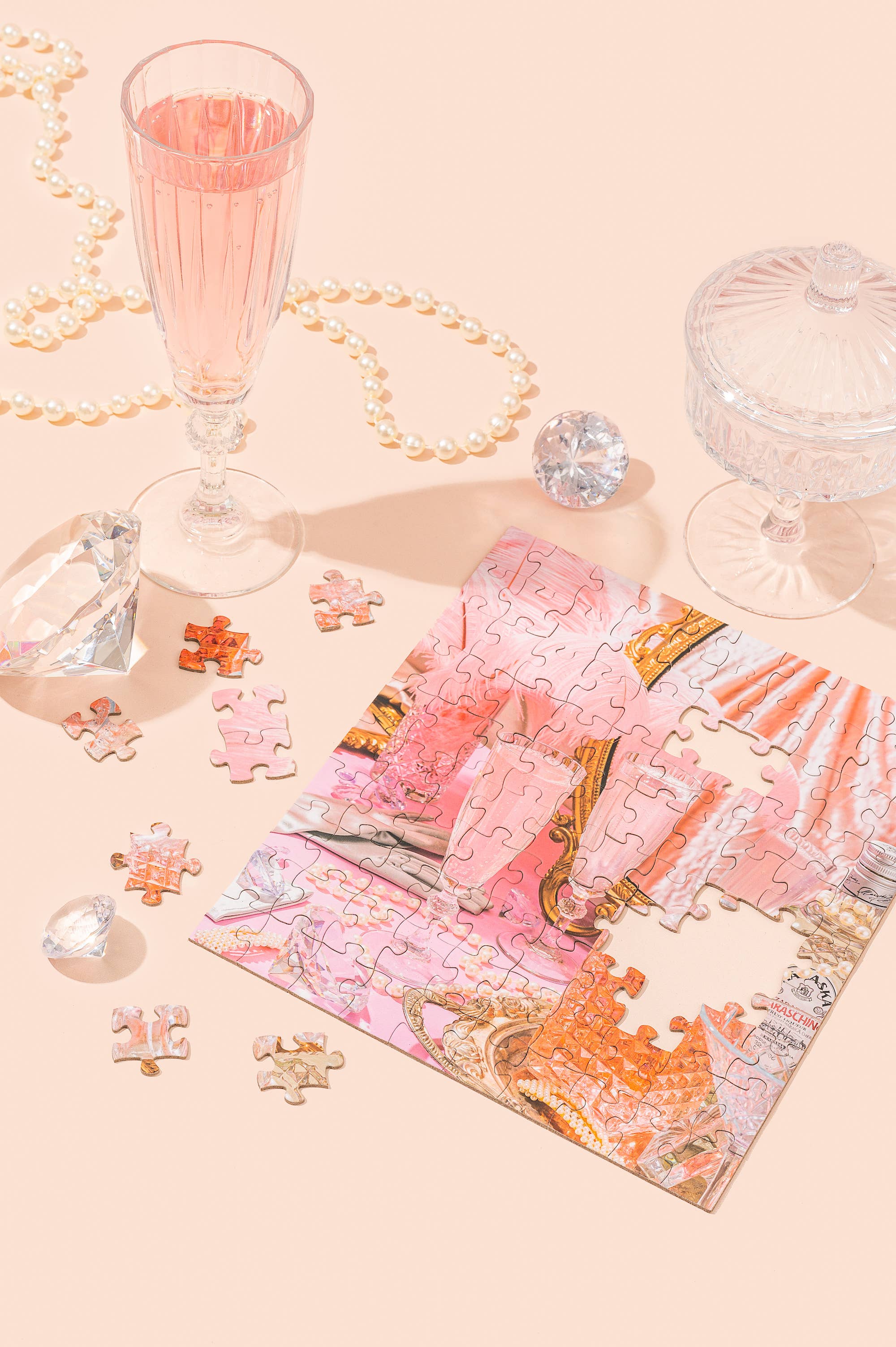 Pezel Puzzles - Wholesale Puzzle - Adult - Diamond Fizz | 100 Piece ✨Cocktail✨ Puzzle3