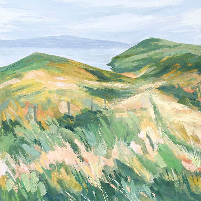 "Trotternish" Canvas Print for wholesale by Lucy Reiser Fine Art