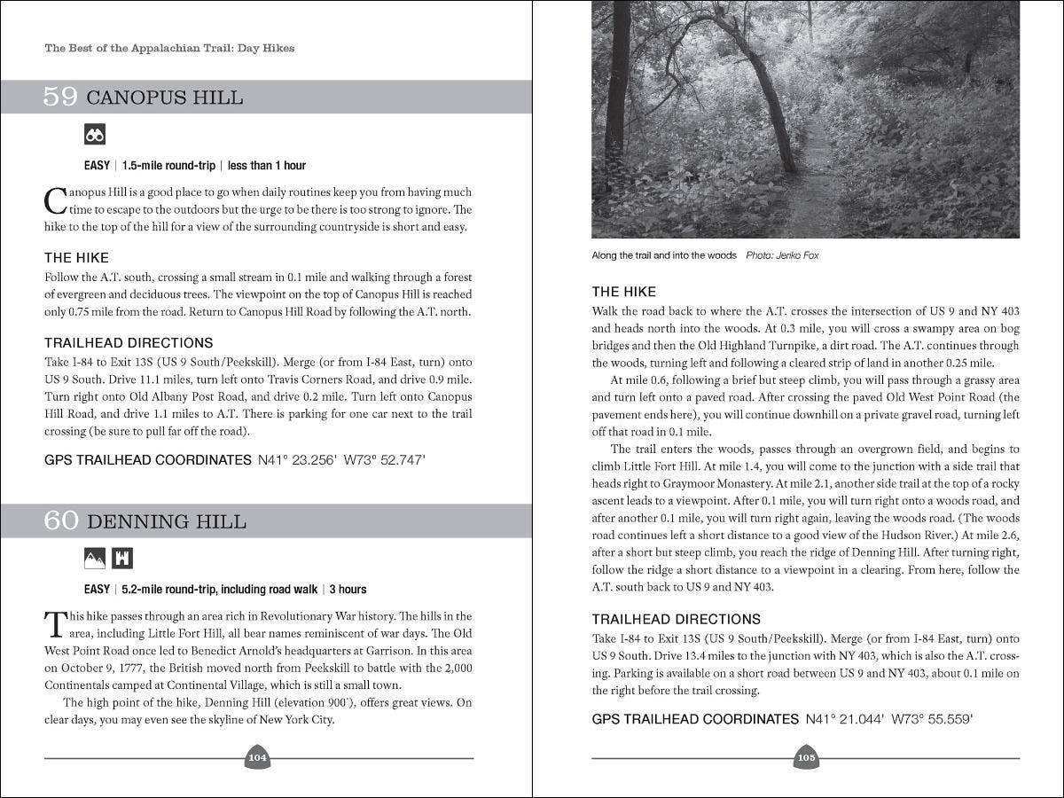 AdventureKEEN - Vente Nature et plein air - Le meilleur sentier des Appalaches : Randonnées d'une journée 3e4