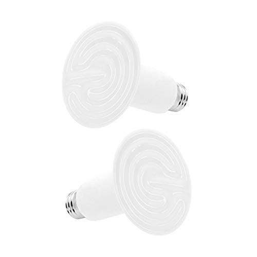 Mandala Crafts - Wholesale Light Bulb/Puck - Ceramic Heat Lamp for Reptiles, 100W Infrared Bulb1