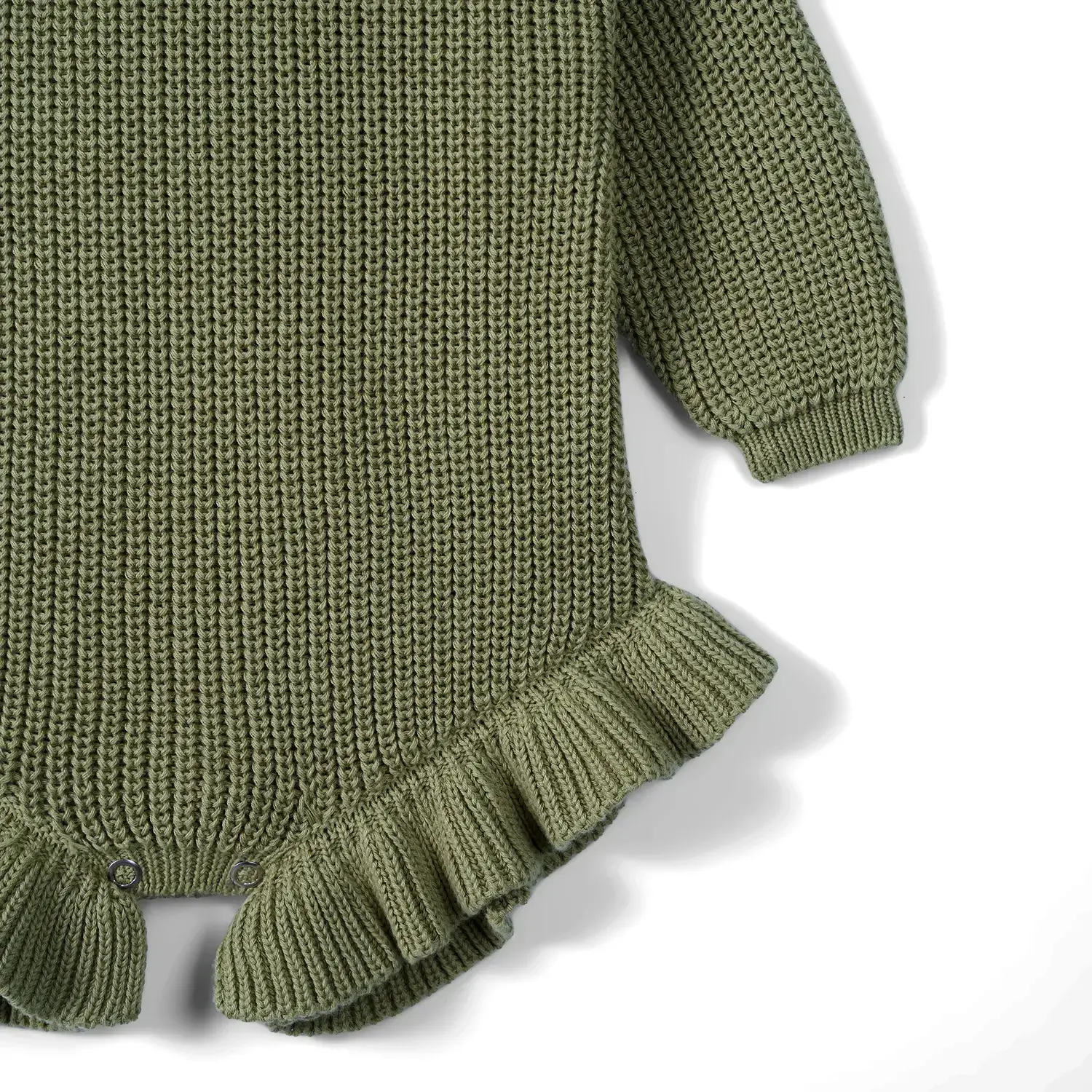 SwaddleAn - Wholesale Romper - Kids - 100% Cotton Ruffle Baby Girl Knit Romper 52