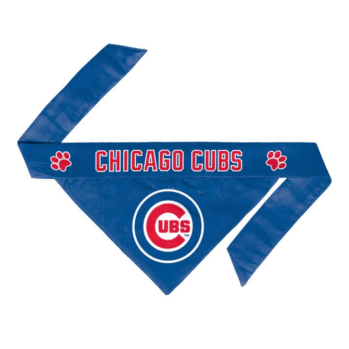 MLB Chicago Cubs Reversible Pet Bandana for wholesale by Little Earth Productions