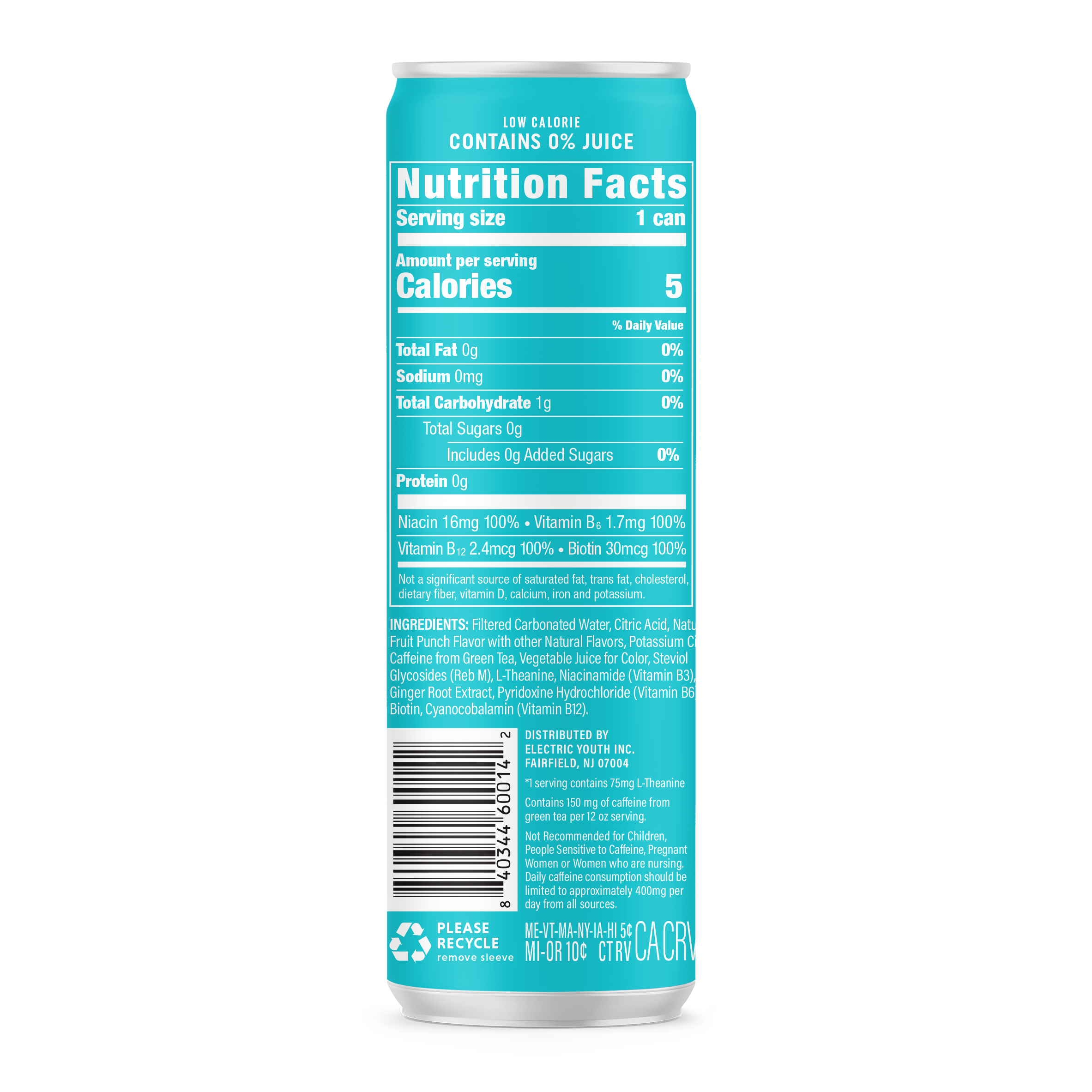 GORGIE - Wholesale Sports/Energy Drink - Energy Drink - Sparkling Tropical Punch5