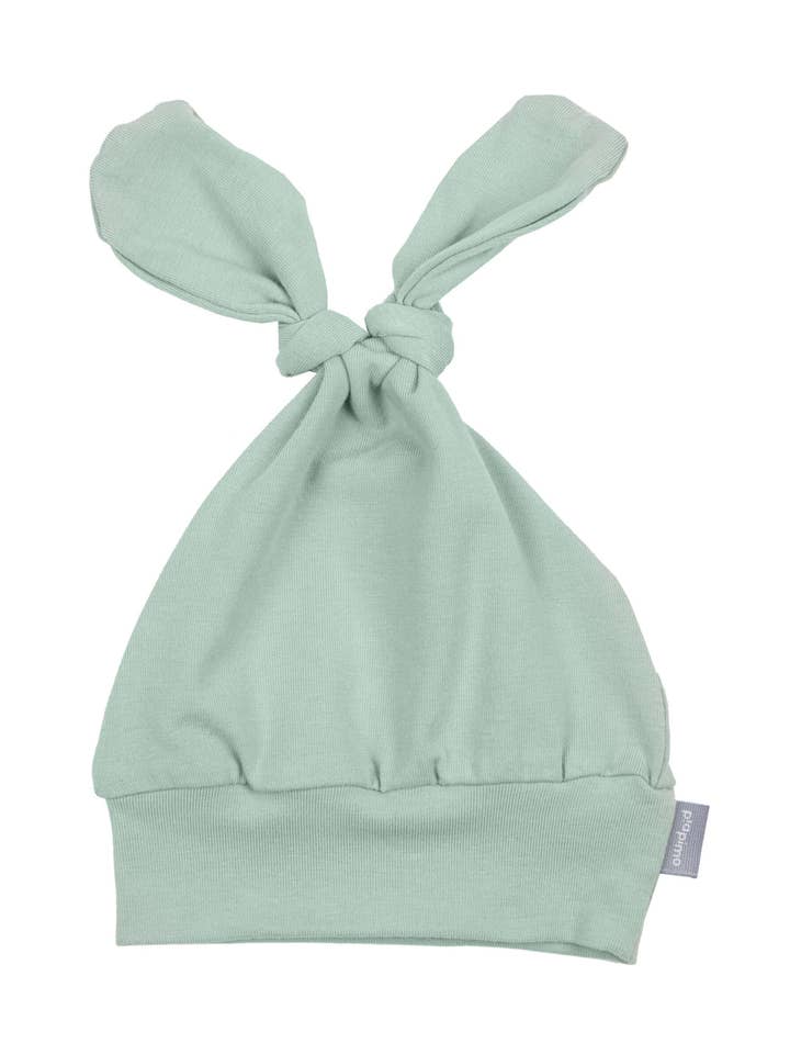 Gorro bebé algodón talla 0-1 mes colección CuteSuit verde para venta al por mayor de Piapimo