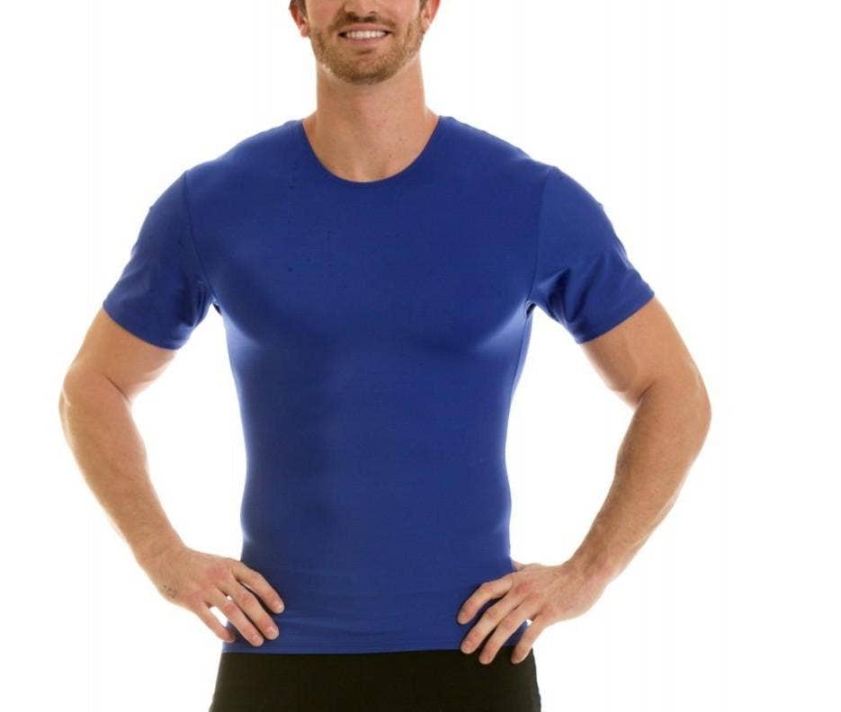 InstantFigure - Vente Haut de sport – homme - Col rond de compression Insta Slim I.S.Pro USA TA000110