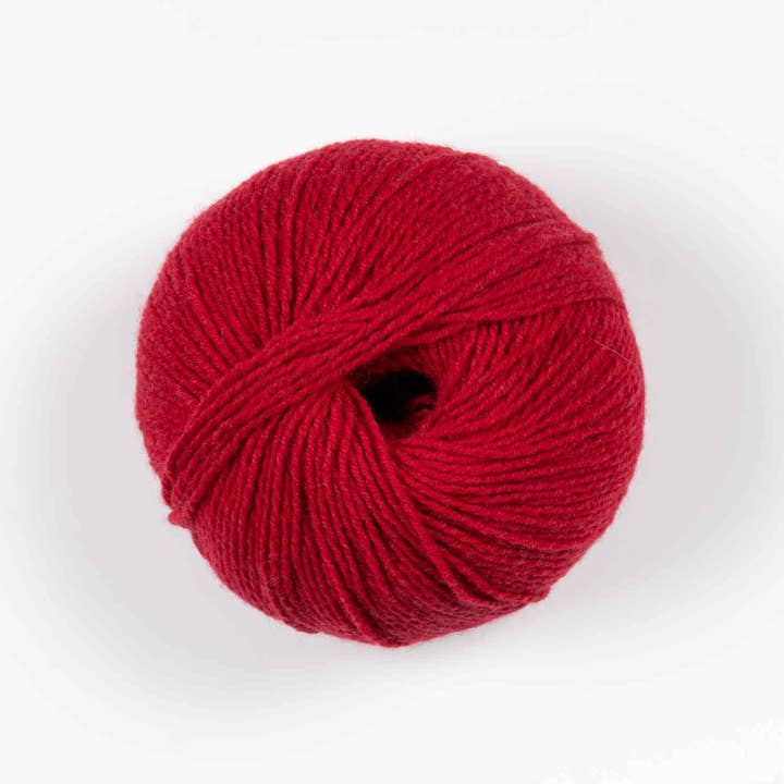 Nordicyarn - Wholesale Yarn - MeriCash, 50% Cashmere 50% Wool, DK Red Fire