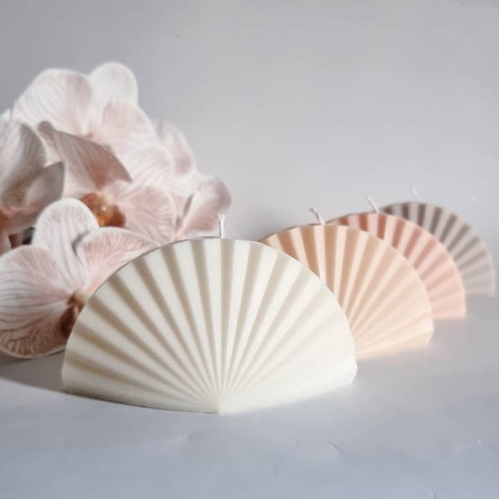Shell Decorative Candle for wholesale by Iconic Candles