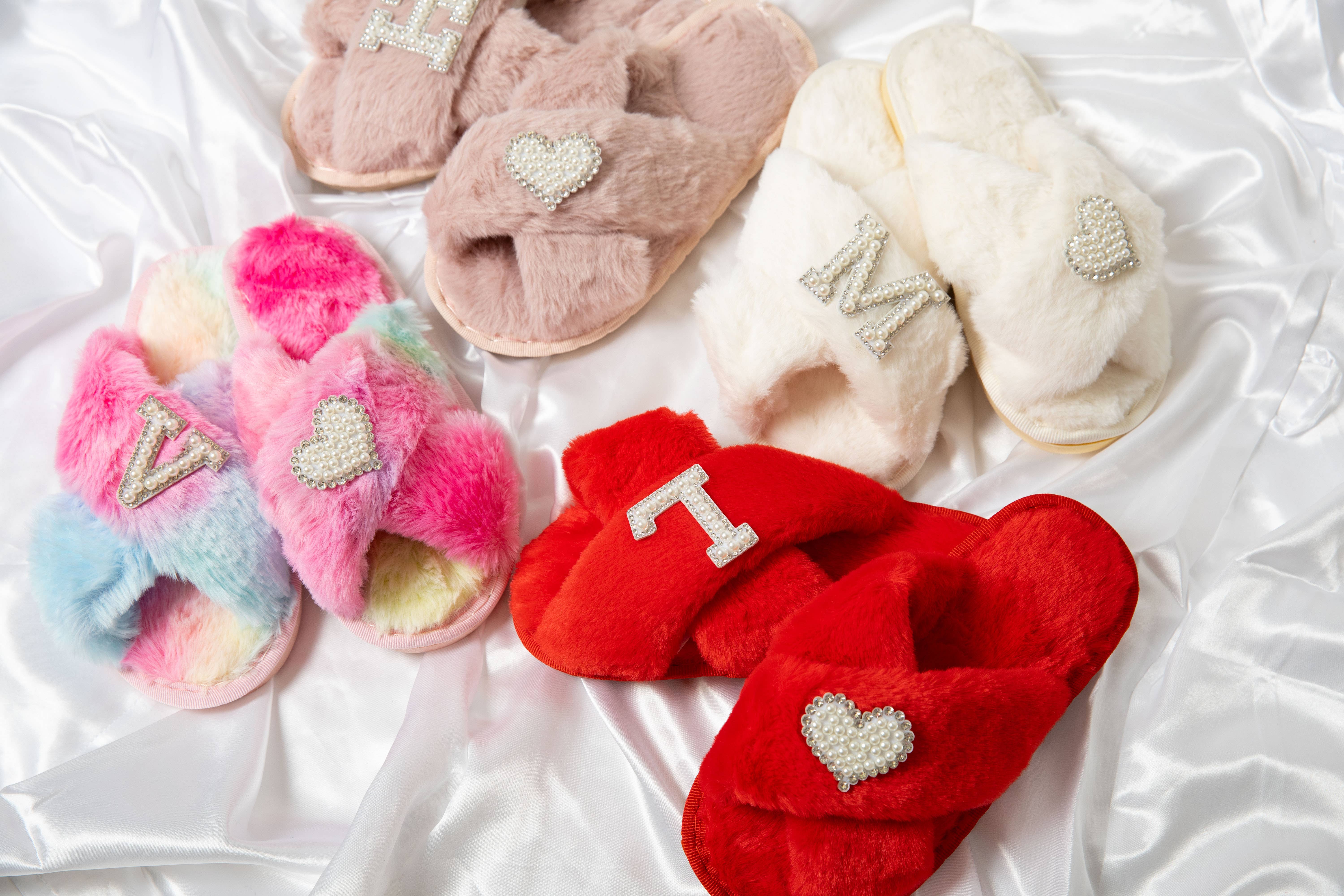 Sisters G Kids – wholesale Slippers – Child – Kids Fluffy Cross Slippers 9