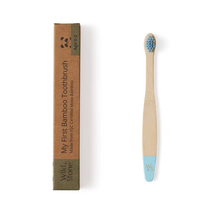 Wild and Stone - Wholesale Toothbrush - Kids & Baby - Baby Bamboo Toothbrush (FSC 100%) - Single - Four Colours16