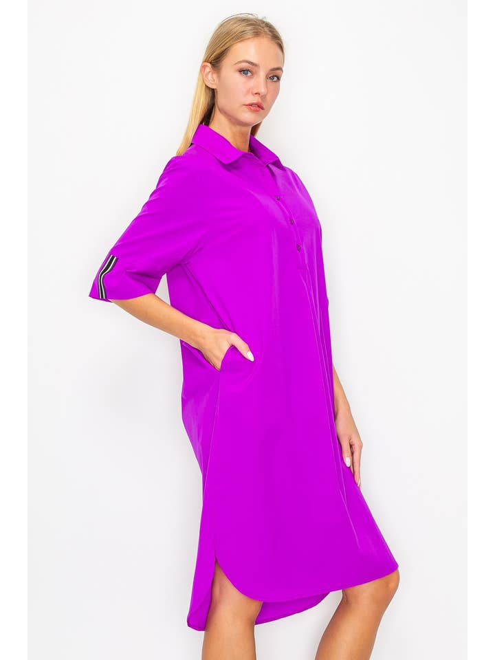 Joh Apparel - Wholesale Dress - Women's - Wendi Woven Tunic Dress15