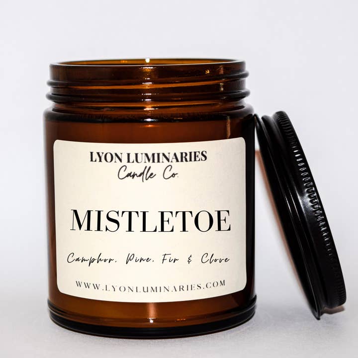 LYON Luminaries Candle Co. - Wholesale Jar/Filled Candle - Mistletoe Soy Blend Candle1
