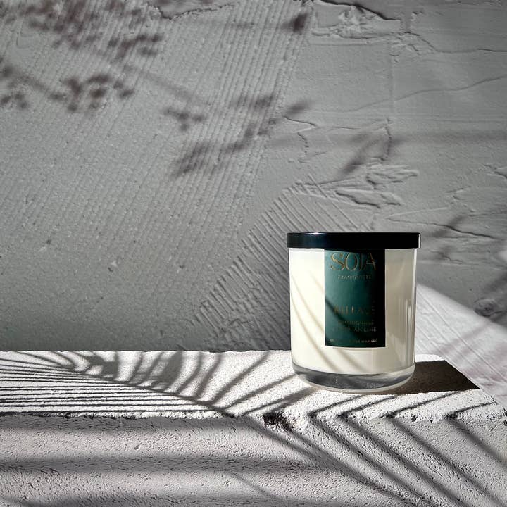 Soja Fragrances - Wholesale Jar/filled candle - Release - Lemongrass & Persian Lime Candle1