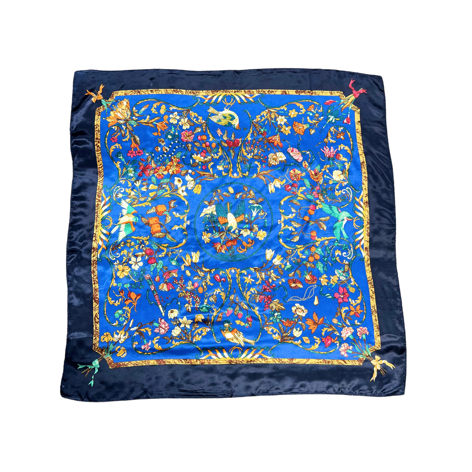 Lili Scarves (US Duty Free) - Wholesale Scarf - Women's - Bird Pattern Silk Touch Square Scarf17