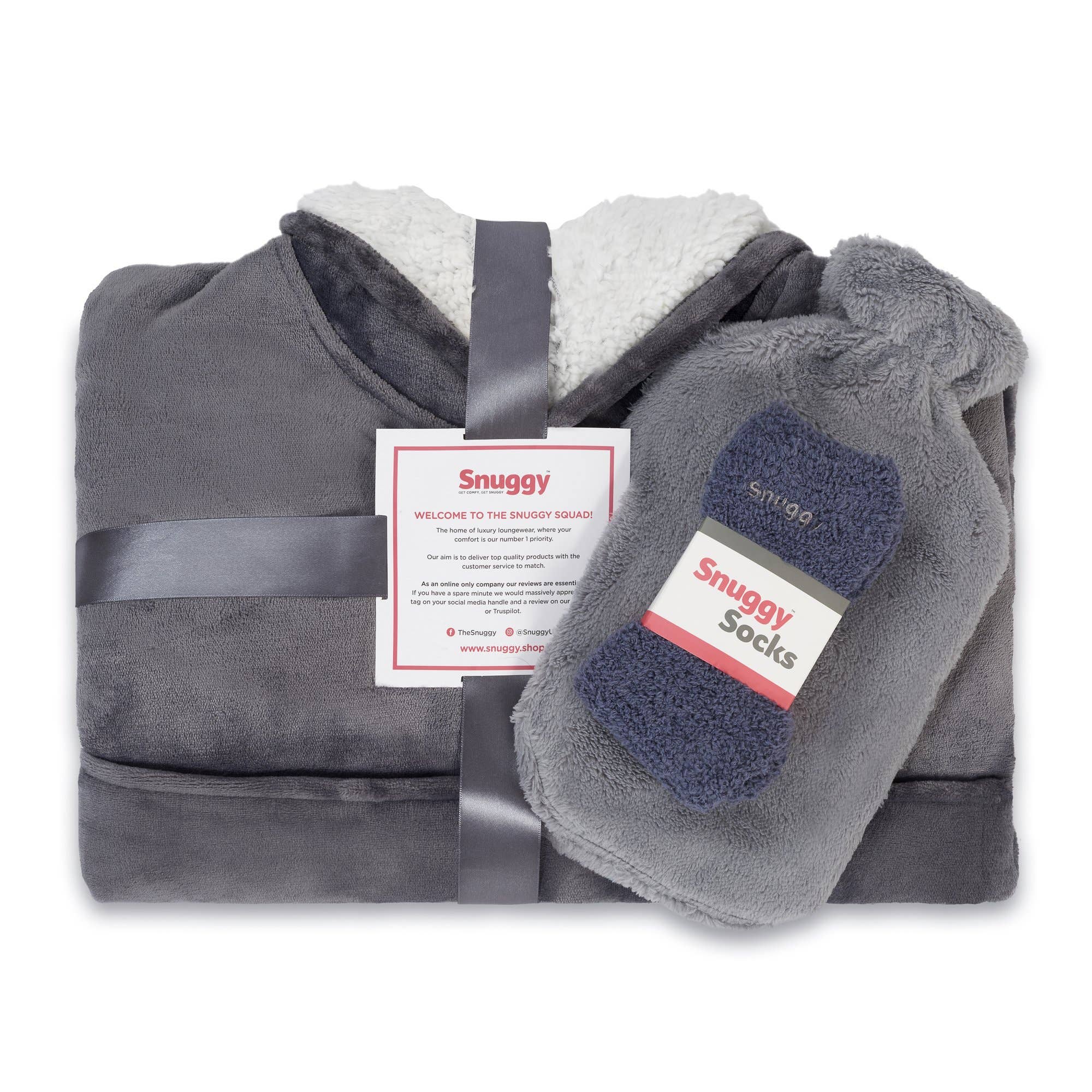 Wholesale The Ultimate Snuggy Bundle Grey for your store Faire