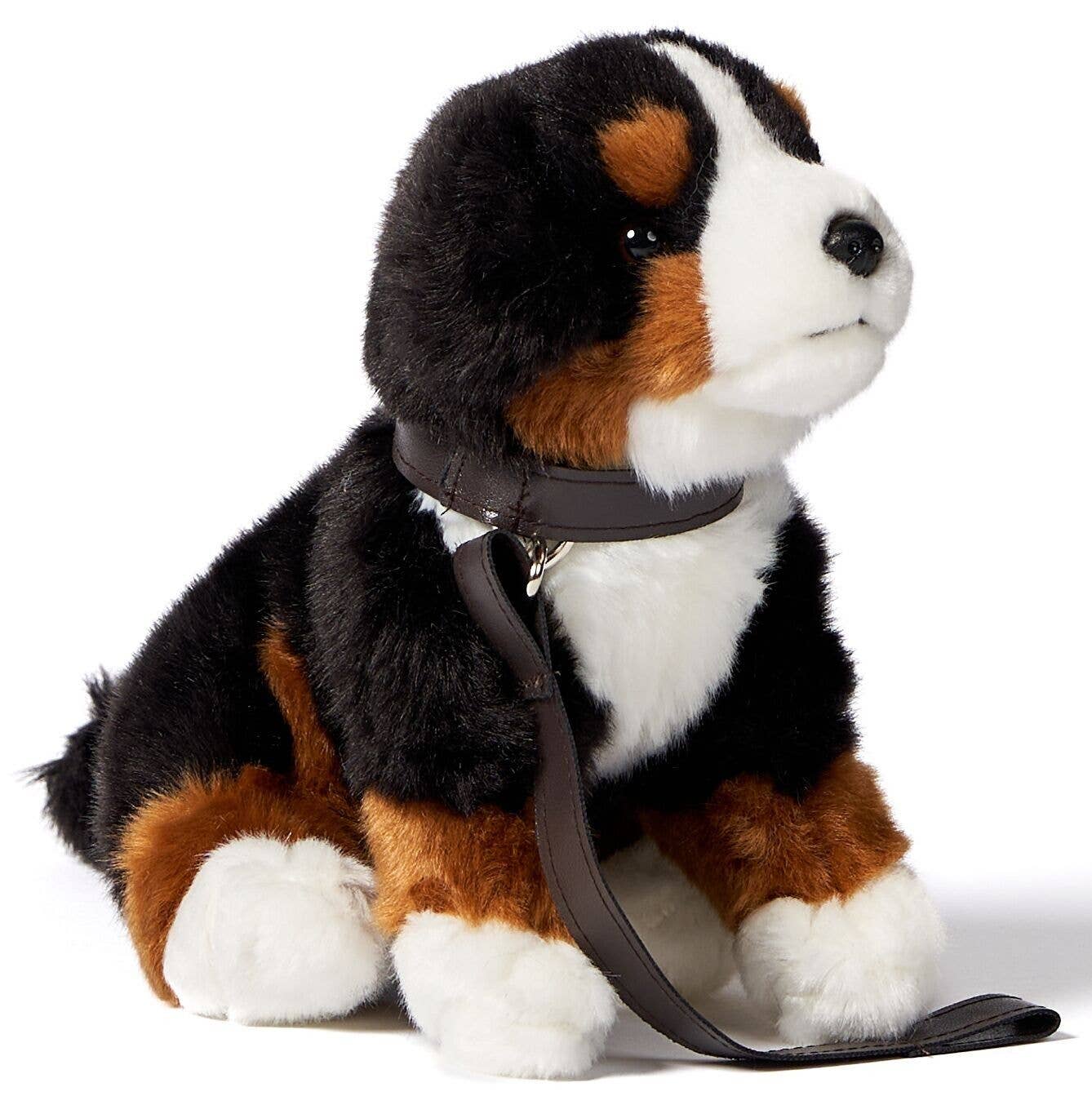 Uni Toys - Wholesale Stuffed/Plush Toy - Kids & Baby - Bernese mountain dog (with leash) with voice - cuddly/plush toy