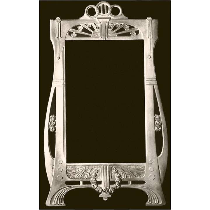 Found Image Press - Wholesale Magneet - Magnet BR-19 Art Nouveau Spiegel Frame