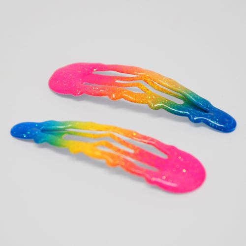 Pink Poppy USA - Wholesale Hair Clip - Kids - Rainbow Snap Hair clips | Pack of 121