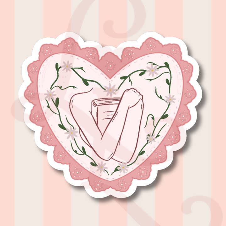 Buchliebhaber Vinyl-Aufkleber für den Großhandel von Lover's Library