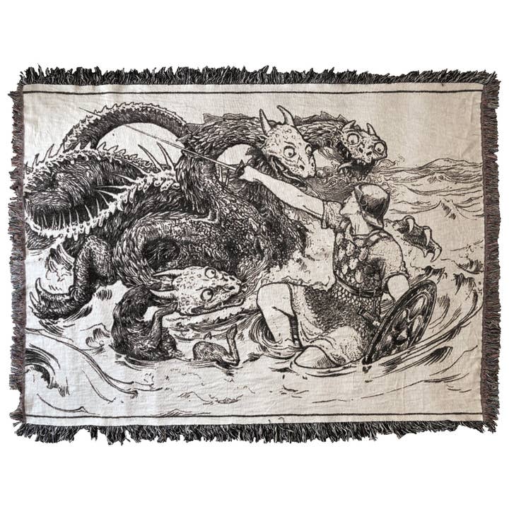 The Sea Maiden XL Blanket for wholesale by Inner Decay
