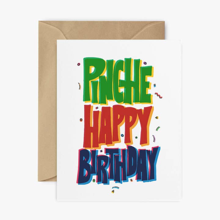 Pinche Happy Birthday - Carte de voeux pour la vente par oh dang!