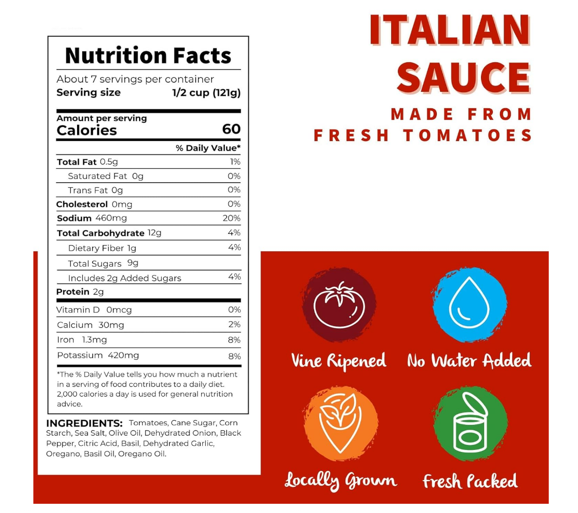 Dei Fratelli - Wholesale Pasta Sauce - Dei Fratelli Italian Sauce (28 oz. Cans)1