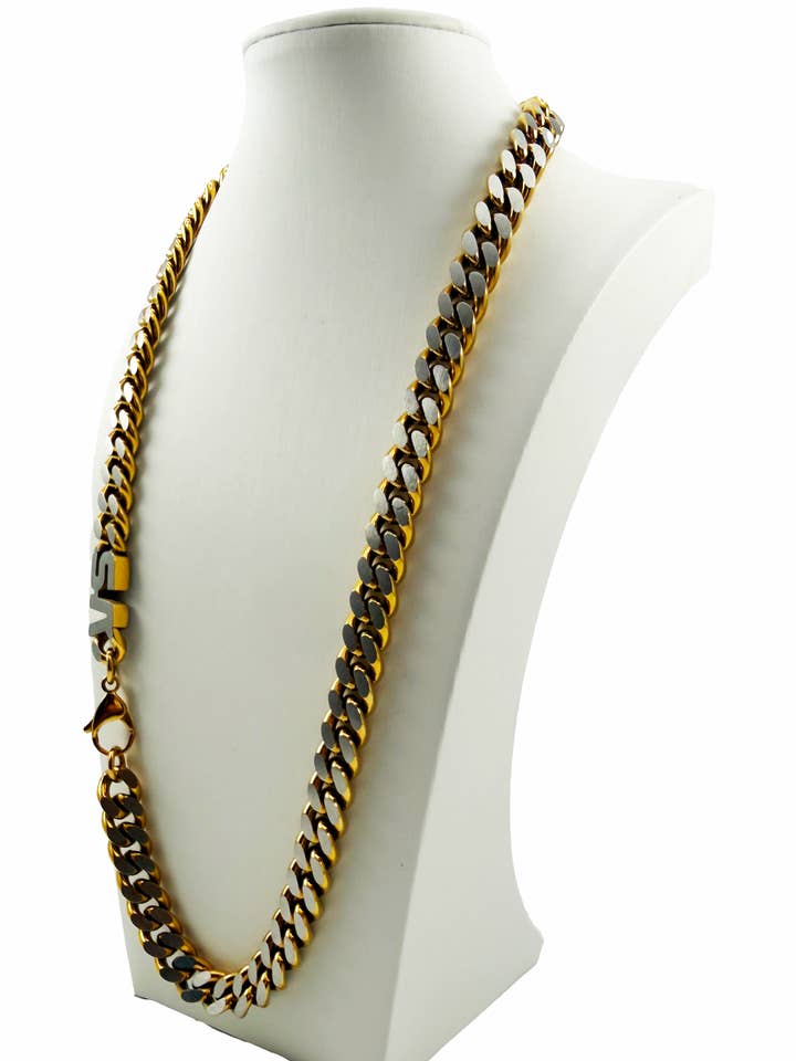 Duel Chain - GOLD for wholesale by Versus Apparel