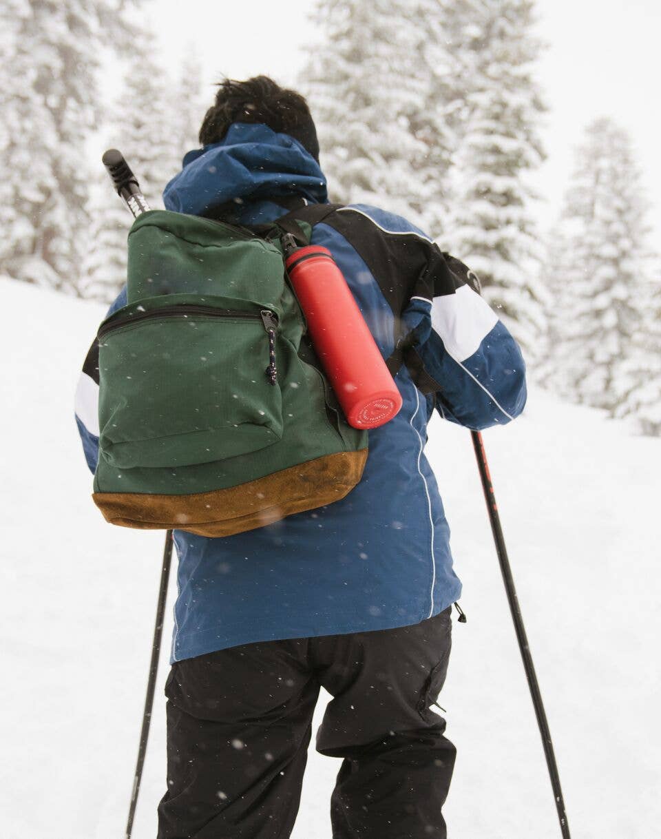 SIC Cups - Wholesale Water Bottle - 27 oz. SIC Sport Bottle | Matte Gameday Red2