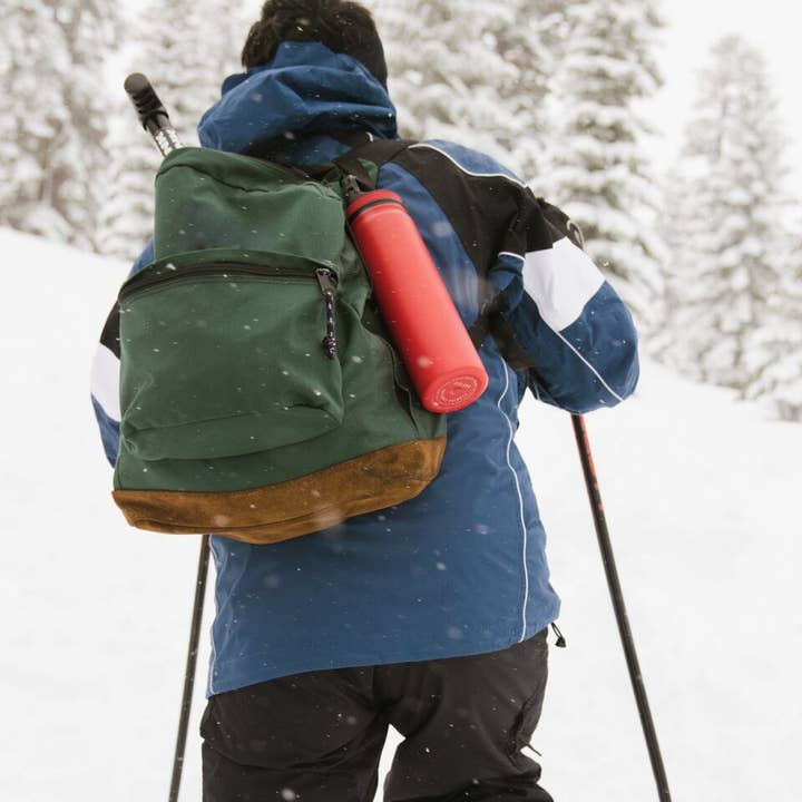 SIC Cups - Wholesale Water Bottle - 27 oz. SIC Sport Bottle | Matte Gameday Red2