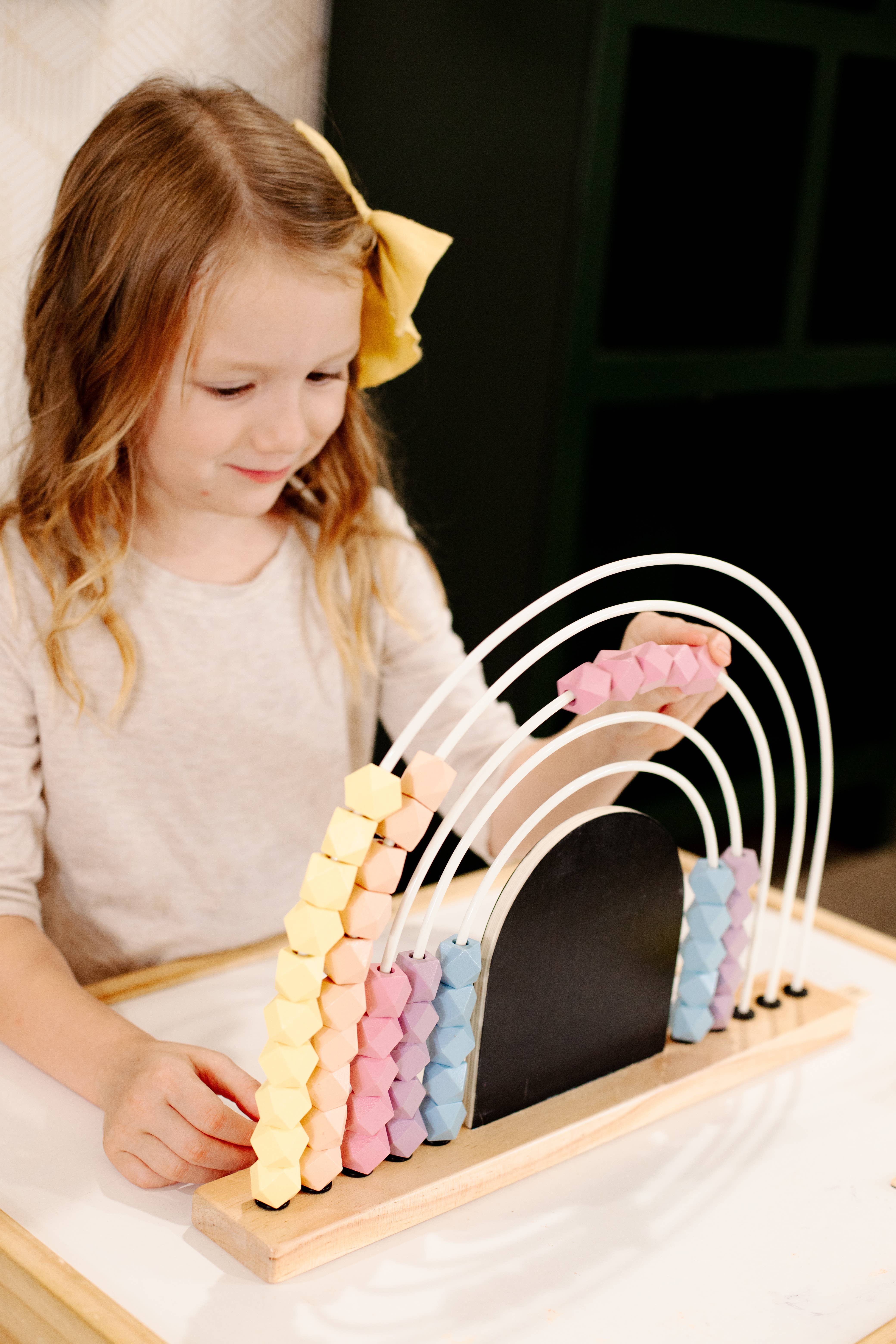 Wishamotherwould - Venta al por mayor Juego de ingenio - Niños - Rainbow Abacus para niños7