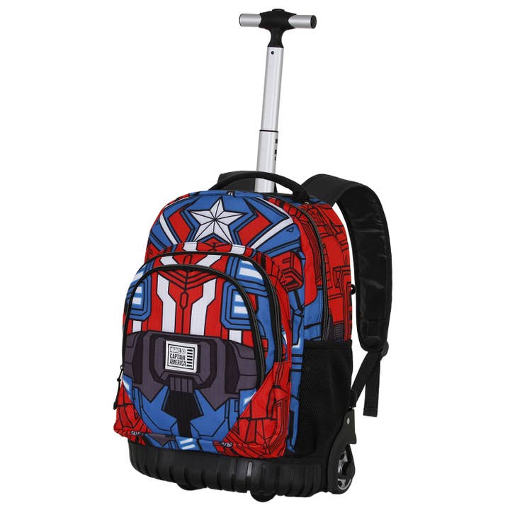 Sac à dos trolley Captain America Tekk Costume-FAN GTS pour la vente par KARACTERMANIA